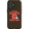 NFL Cleveland Browns Helmet iPhone 16 Plus Impact Case
